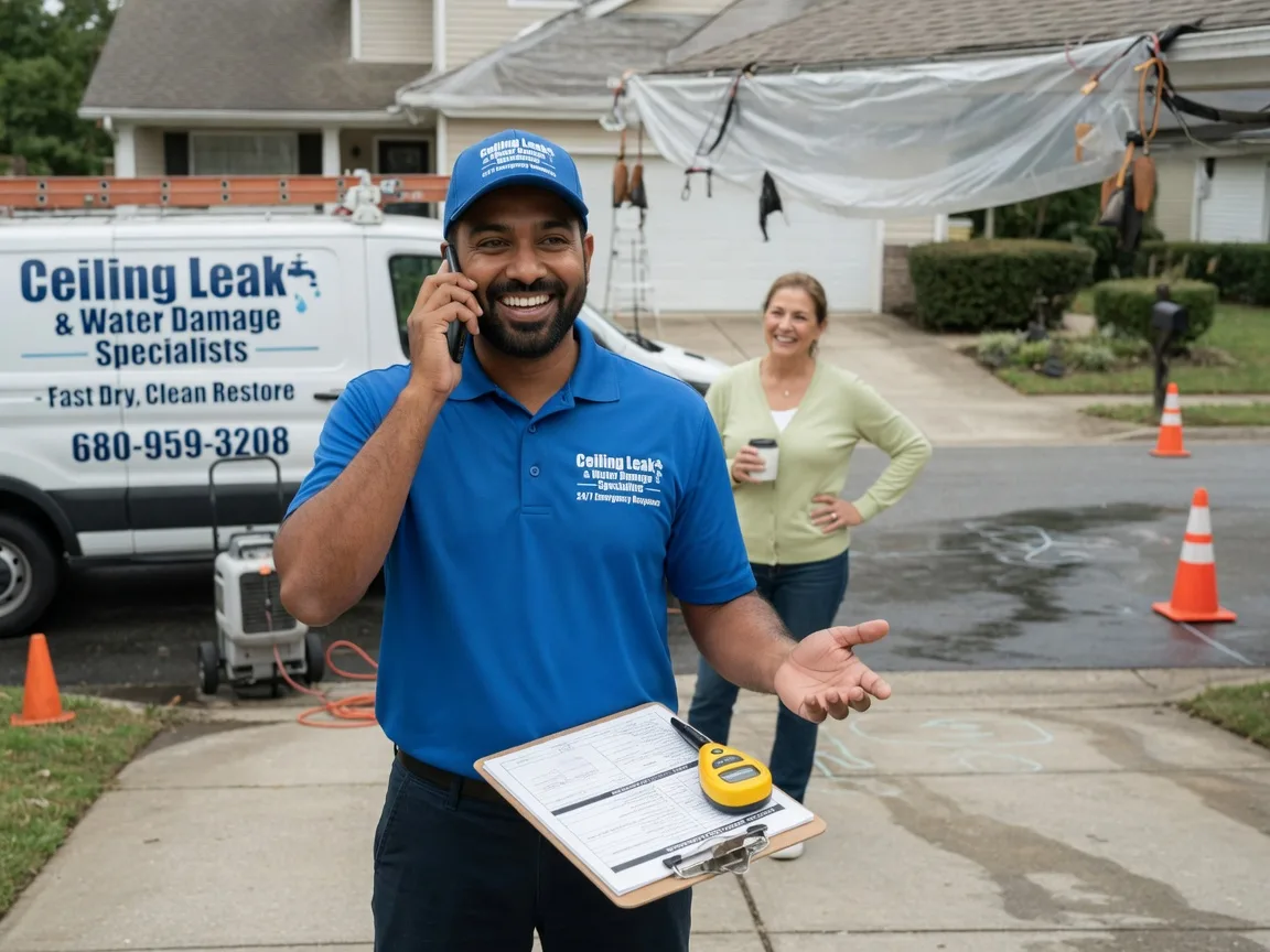 Ceiling Leak Cleanup North Vernon, IN FAQs
